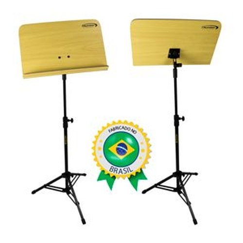 Suporte Estante Partitura Maestro Madeira Hunter Torelli HEP30