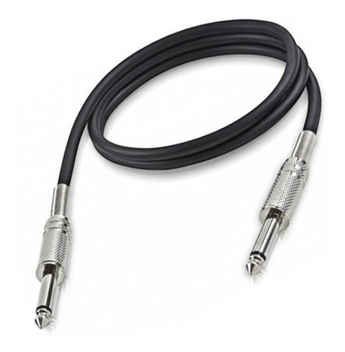 Cabo P10 P10 Mono 3 Metros Som Amplificador Violão Guitarra Baixo