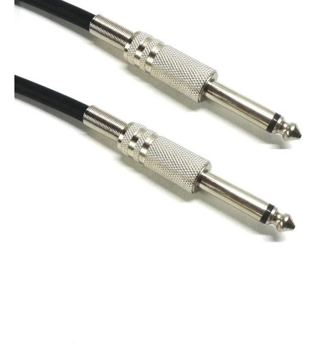 Cabo P10 P10 Mono 3 Metros Som Amplificador Violão Guitarra Baixo