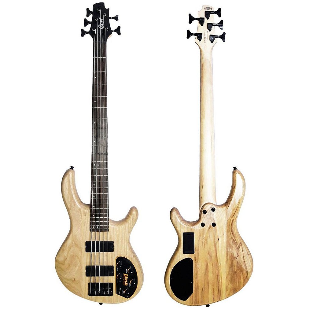 Baixo Cort Action Dlx Eletrico 5 Cordas Act Ash V Opn
