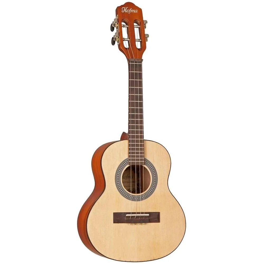 Cavaquinho Acústico Hofma HCV 30 Acetinado com Tampo Abeto, Fundo e Laterais Mogno e Tarraxas Cromadas