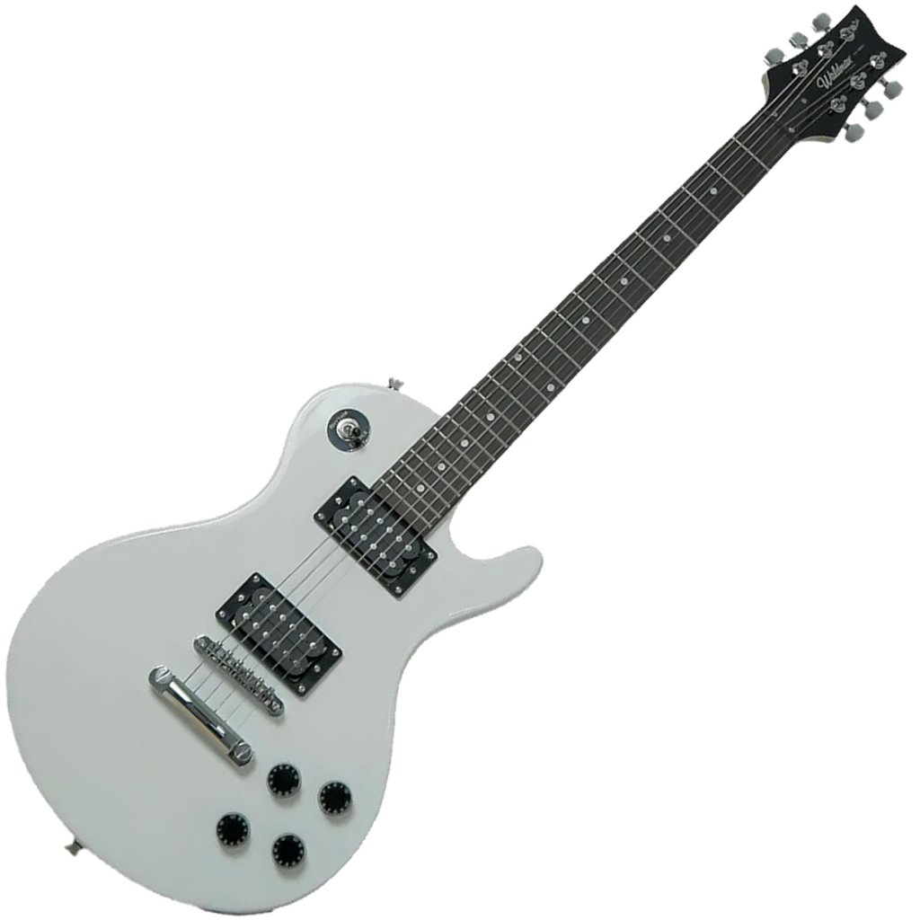 Guitarra Elétrica Les Paul Waldman Glp-100 Wh Branca