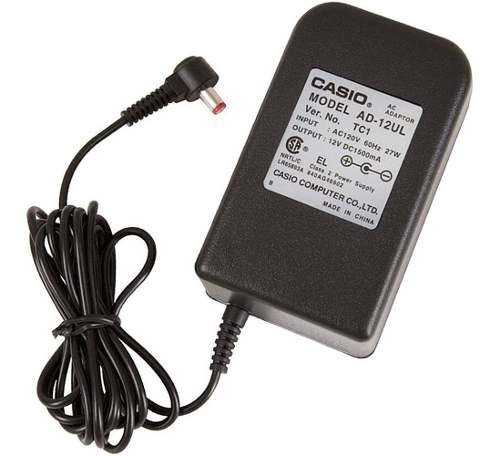 Fonte Adaptador Teclado Casio 12v 1500ma Ad12ul Envio Grátis