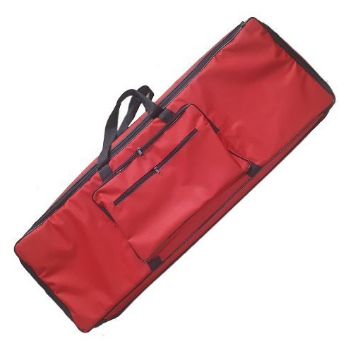 Capa Bag Master Luxo Para Teclado Casio Ctk3200 Vermelho