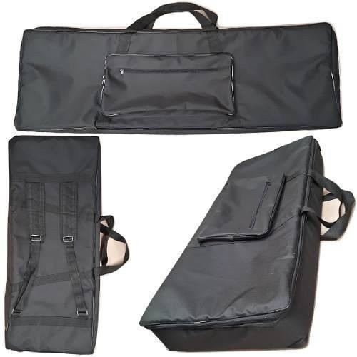 Capa Bag Master Luxo Para Teclado Yamaha Ew410 Nylon Preto