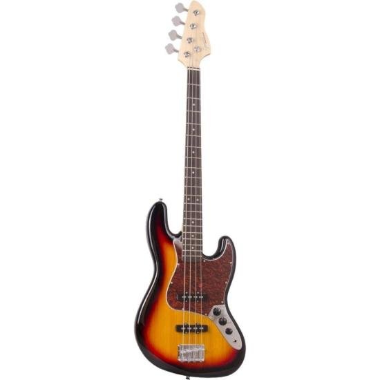 Contrabaixo Elétrico Passivo Giannini GB -100 Jazz Bass Passivo Sunburst/Turtl