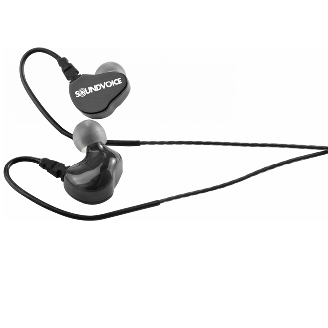 Fone de Ouvido Profissional Para Retorno de Palco In-Ear IE-01 - Soundvoice