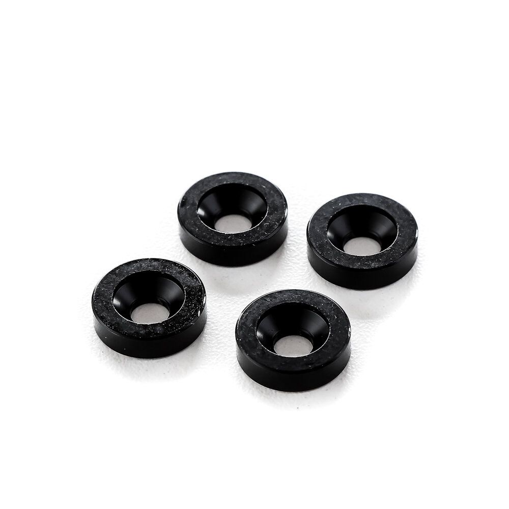 Bucha Trocolos Instrumentos Preta (4 Peças) Spirit JTB-BK