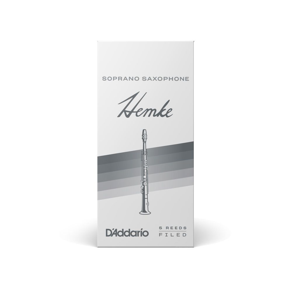 Palheta Sax Soprano 2.0 (5 Unidades) D Addario F. L. Hemke
