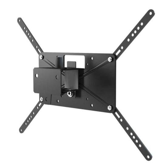Suporte Articulado Para TV 14"~56" STPA600 Preto Multivisão