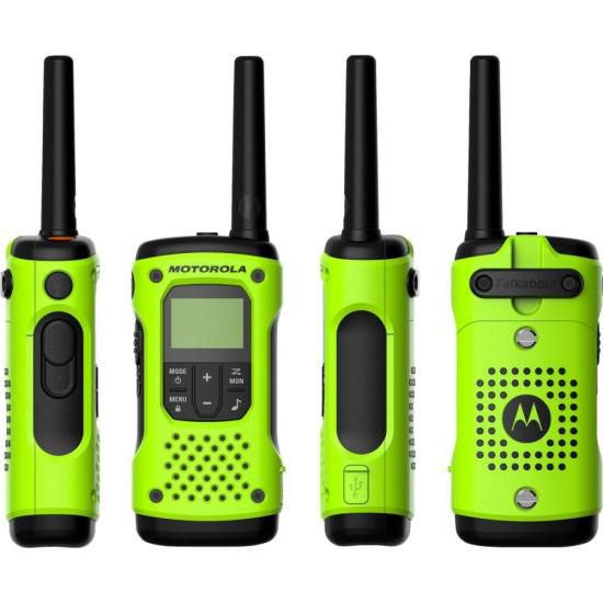 Radio Comunicador Talkabout Motorola T600BR H2O 35km Verde - PAR / 2