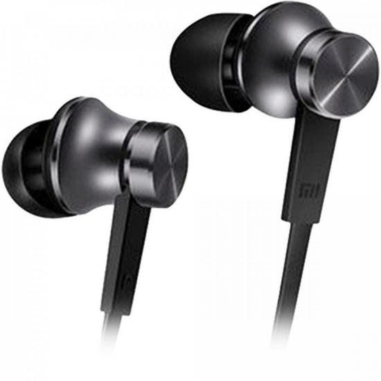 Fone de Ouvido Xiaomi MI Basic Intra-auricular Com Fio Preto