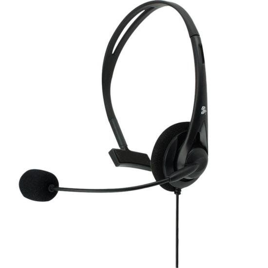 Headset Office 5+ 015-0100 Com Conector RJ9 Para Telefone