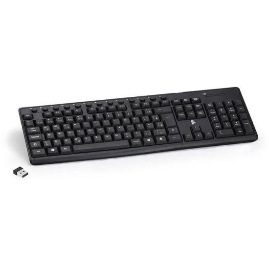 Teclado Sem Fio TW-500 Preto 5+