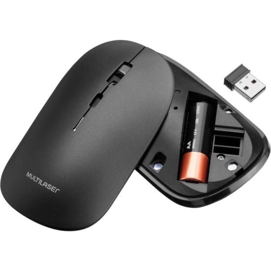 Mouse Multilaser MS700 Sem Fio 1600DPI