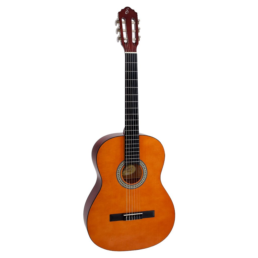 Kit Violão Acústico Canhoto Giannini N14 Natural C/ Capa Palhetas Afinador