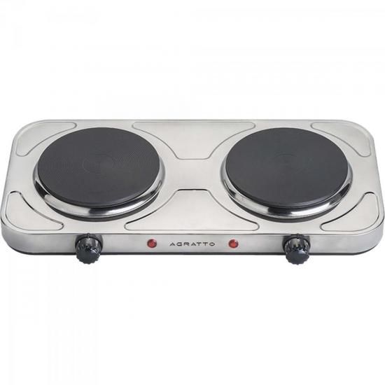 Fogão Elétrico de Mesa Agratto FM01 Cinza 127v