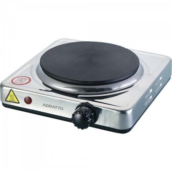 Fogão Elétrico Agratto FMA01 1500W Cinza 127v