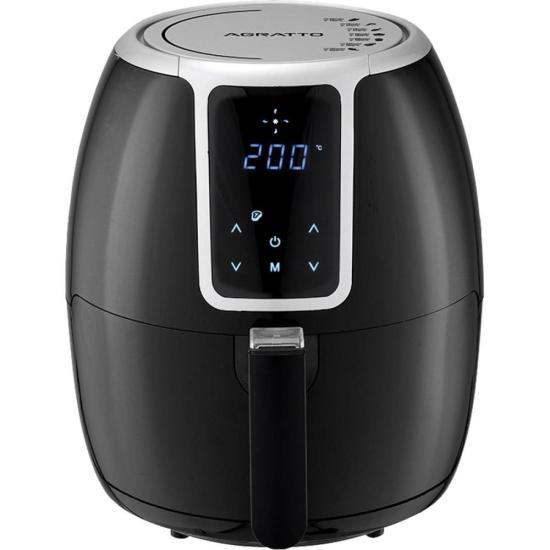 Fritadeira Elétrica Air Fryer Supremma Agratto FESD-02 3,6L Preto 220v