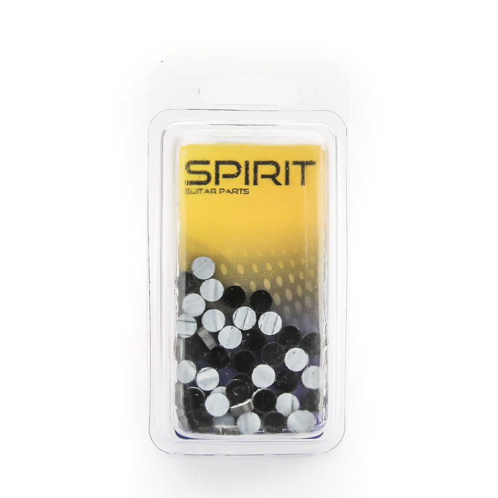 Marcador Escala Dot Preto 6.35mm (50 Unidades) Spirit H6083B