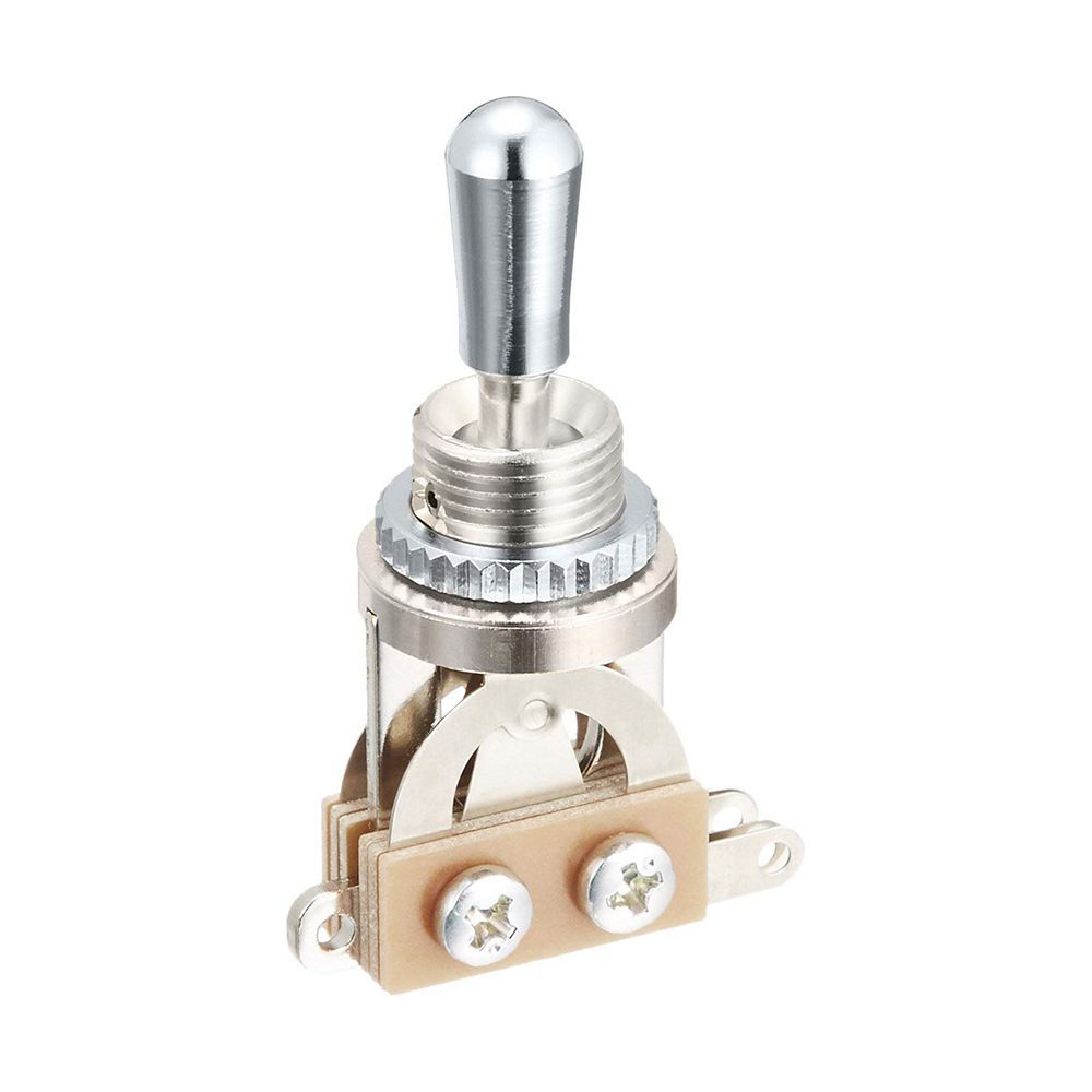 Chave Seletora 3 Posições Les Paul Cromada Hosco YM-T20C