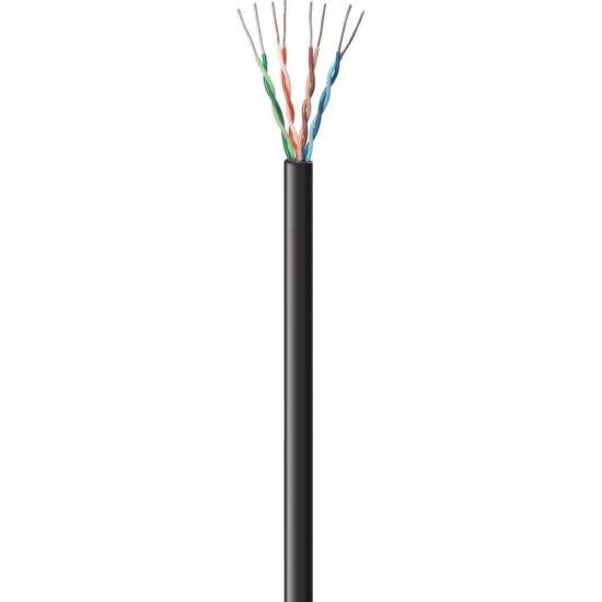 Cabo de Rede CAT5e 305m Fortrek FK500C CMX Preto - CX / 305