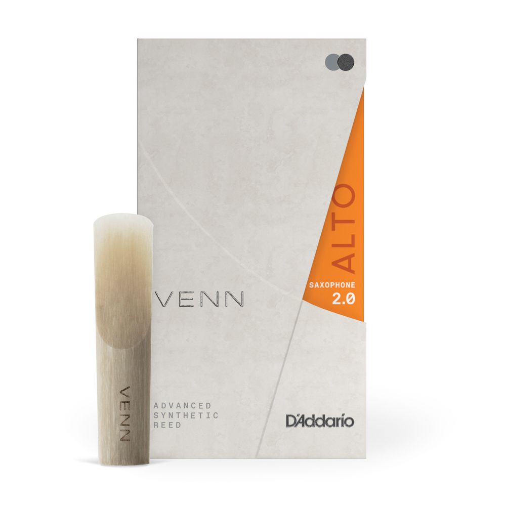Palheta Para Sax Alto 2.0 (Unidade) D Addario Venn VAS0120G2