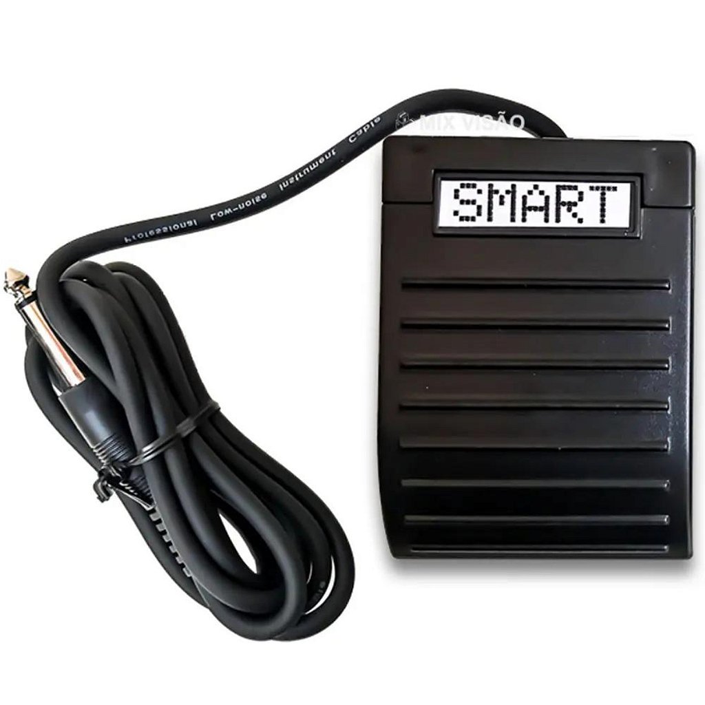 Pedal de Sustain para Teclado Smart SMPS-01 C/ Chave Inversora