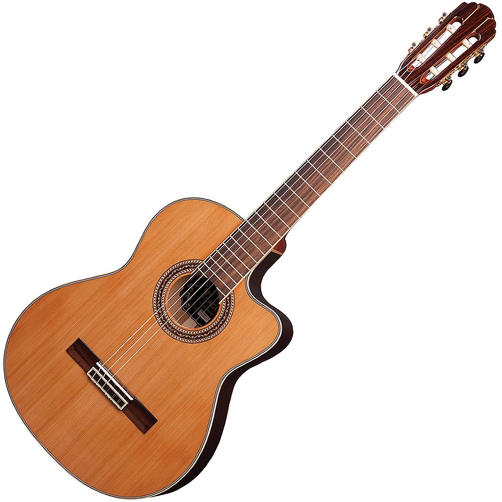 Kit Violão Elétrico Eagle Emn860c Nylon Eq Promix Natural Vx02
