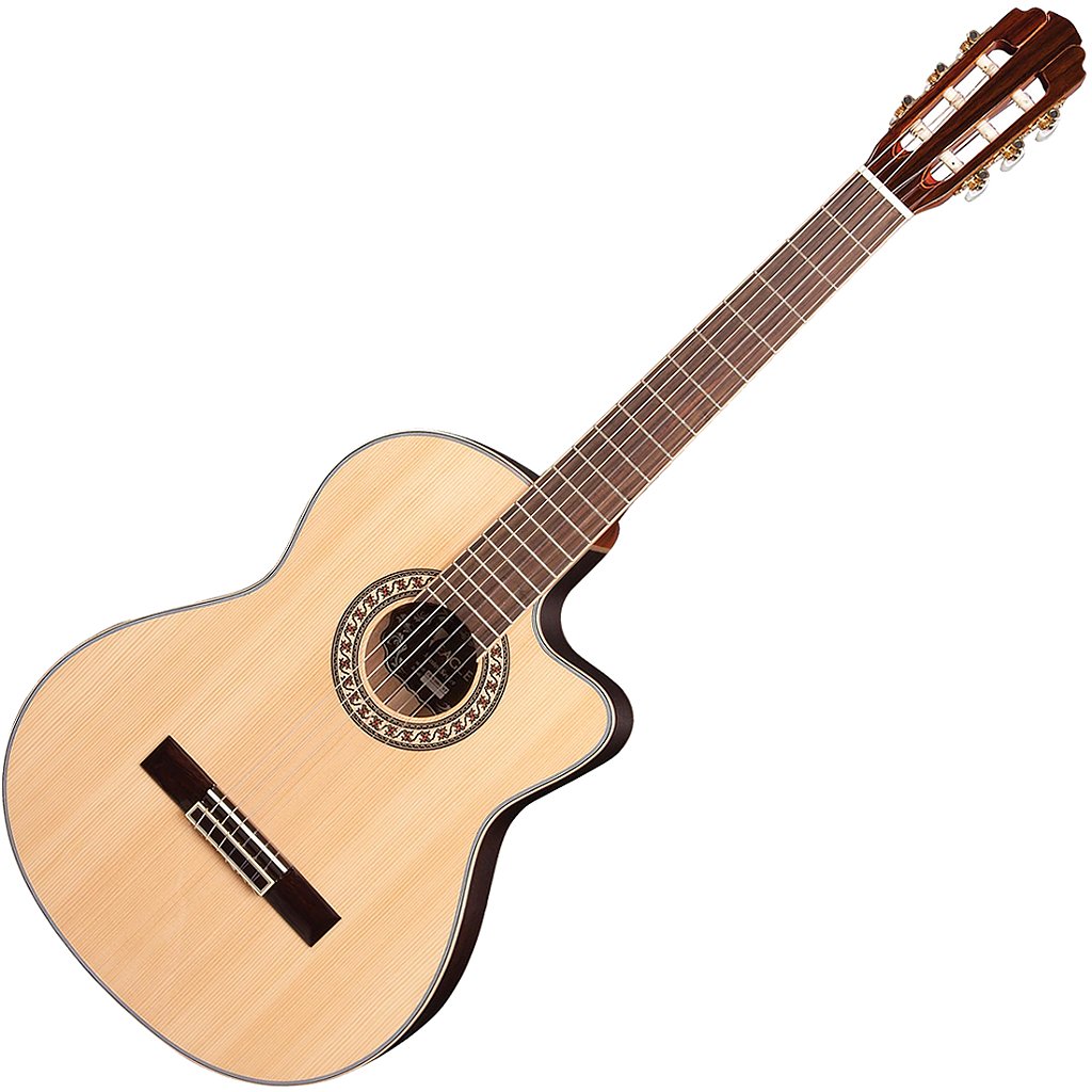 Kit Violão Eletroacústico Eagle Emn880c Nylon Clássico Cutaway Vx01