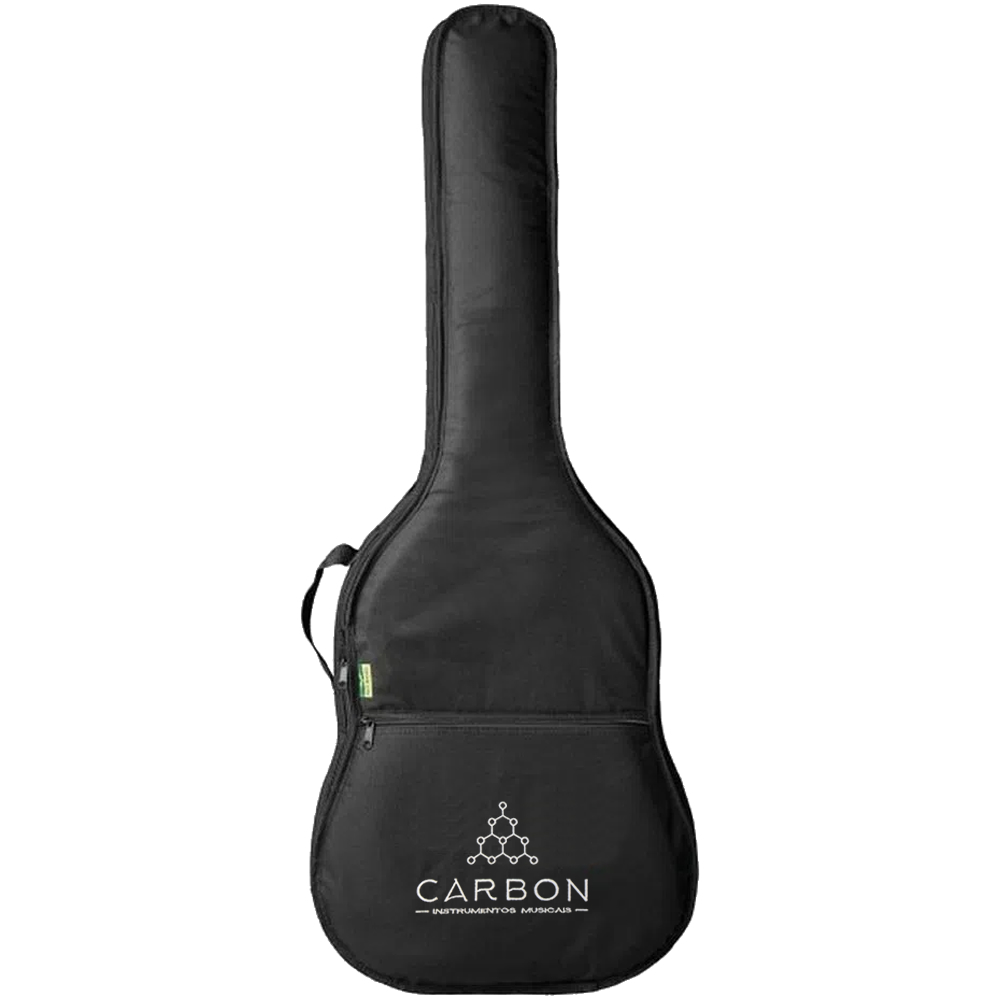 Capa Bag Luxo Violao Clássico Acolchoado Alça Mochila E Maos | Carbon
