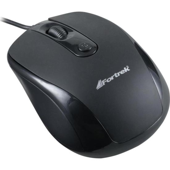 Mouse Fortrek OM103BK USB 2400 Dpi Preto