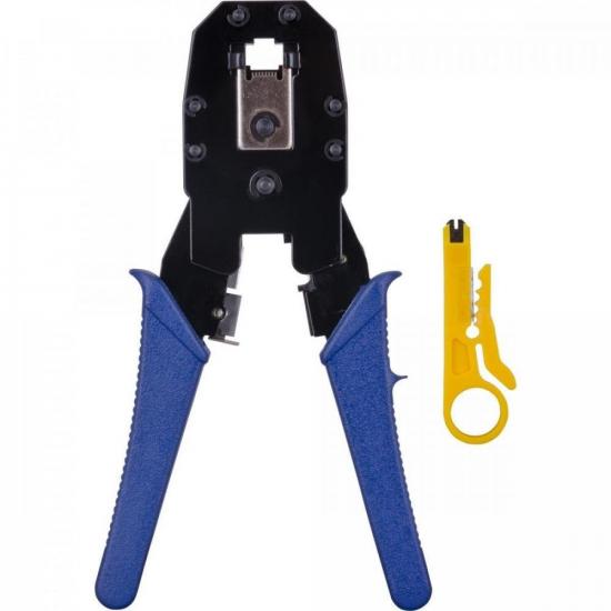 Alicate Para Crimpar RJ11/12/45 Fortrek ALC01