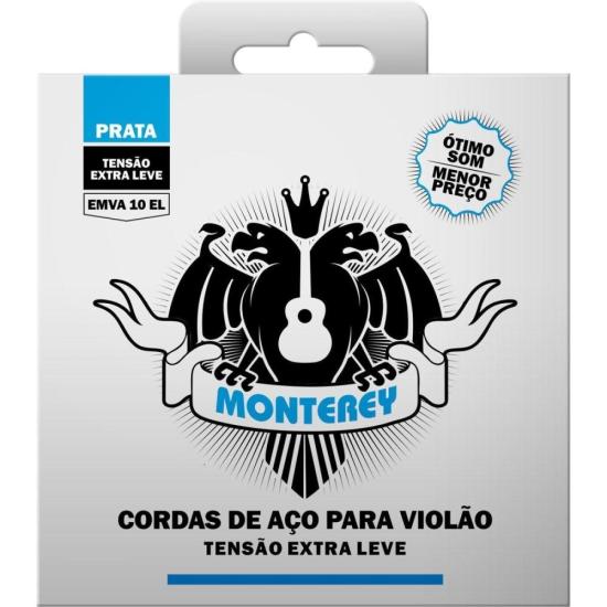 Encordoamento Para Violão Aço Extra Leve Solez Monterey