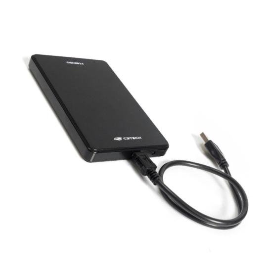 Case Para HD 2.5" Externo CH-210BK C3Tech
