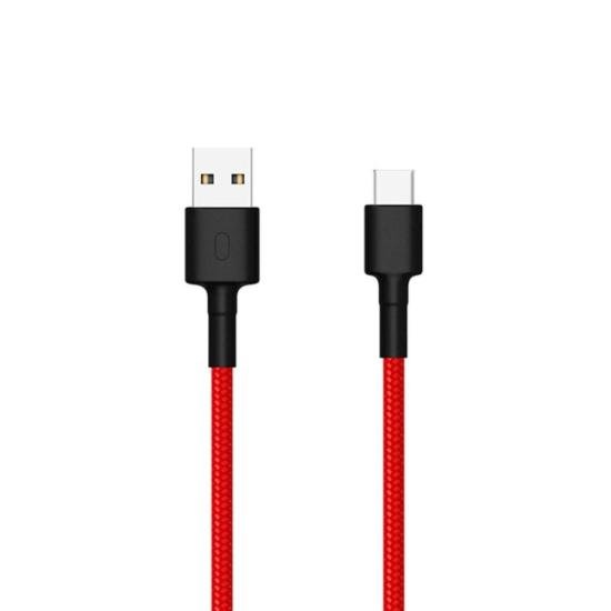 Cabo USB x Tipo C 1M Vermelho Xiaomi