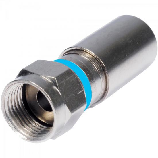 Conector F Compressão CNF50010 RG59 PROELETRONIC - CEM / 100