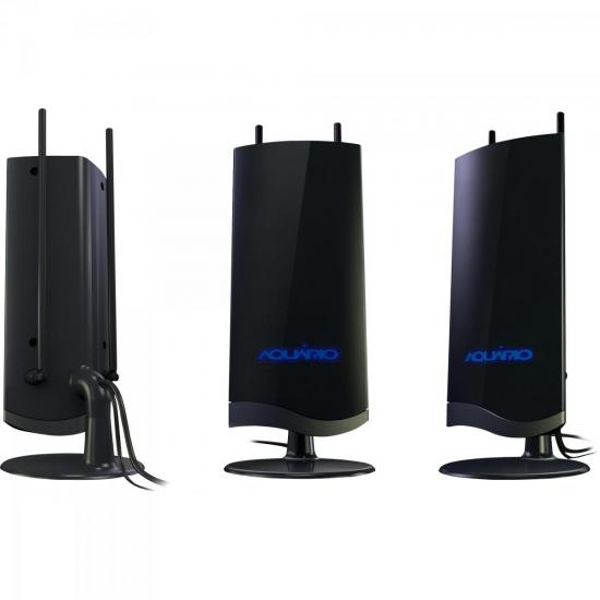 Antena Digital Amplificada VHF/UHF/FM/HDTV DTV-4600 AQUÁRIO