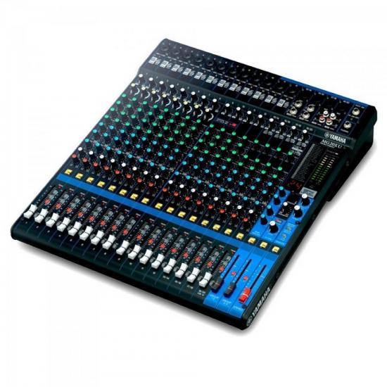 Mesa de Som Yamaha MG20XU Analógica 20 Canais Bivolt Preta