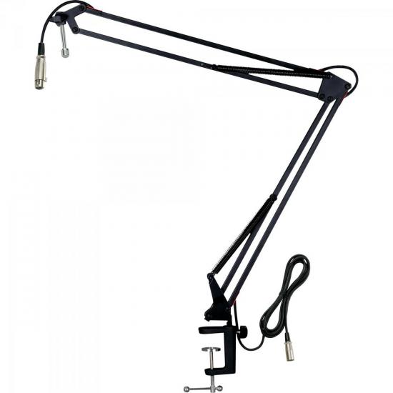 Suporte de Mesa para Microfone ST-2 Preto SKP
