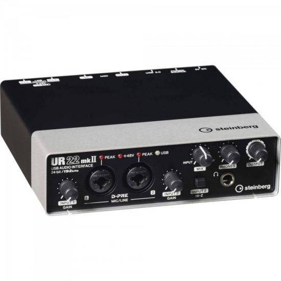 Interface de Áudio Steinberg UR22-MKII Preta