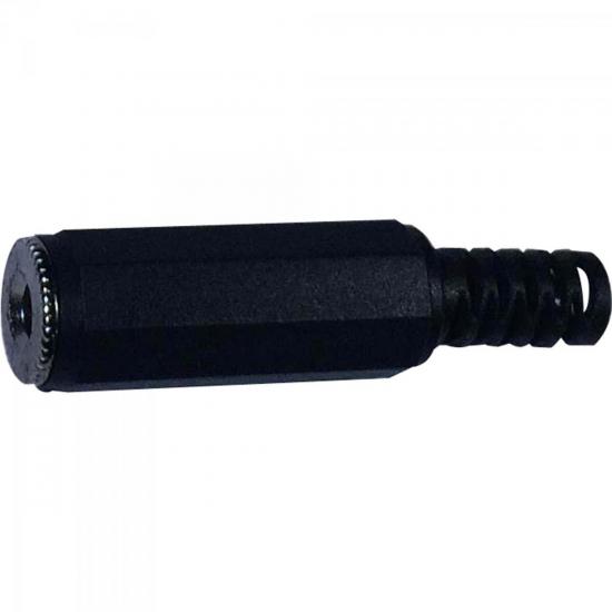 Plug J2 Fêmea Mono JCPD0001 Preto STORM - PCT / 10