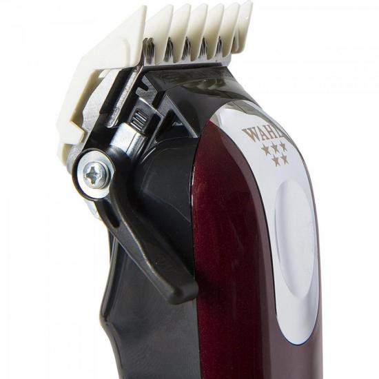 Máquina de Corte MAGIC CLIP CORDLESS- 5 STARS Vermelha/Cinza WAHL