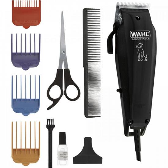 Máquina de Tosa 110V Basic Dog Preta WAHL