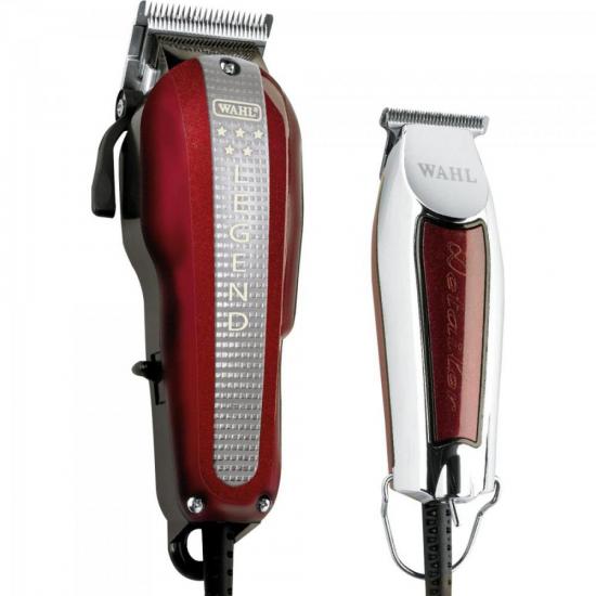 Combo Máquina De Corte e Acabamento Wahl Legend 127V