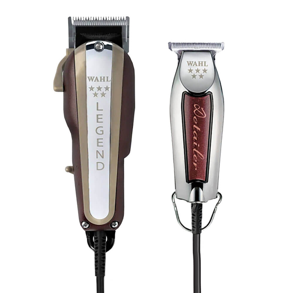 Combo Máquina De Corte e Acabamento Wahl Legend 220V
