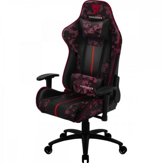 Cadeira Gamer ThunderX3 BC3 Camo Blood Dusk Vermelha