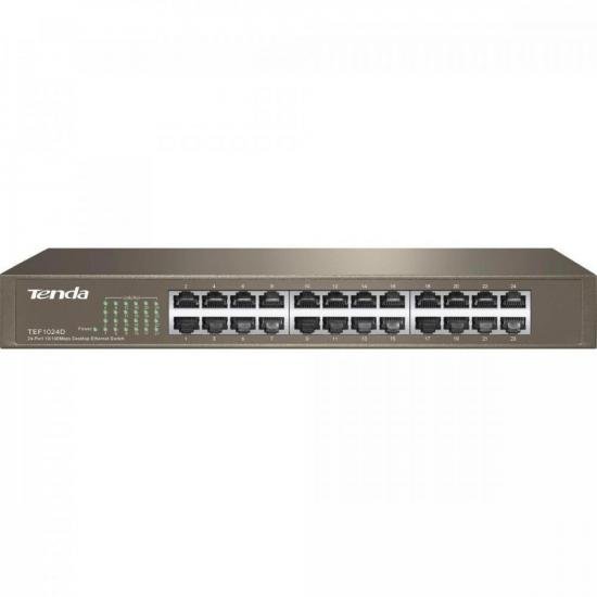 Switch 24 Portas 100MBPS TEF1024D TENDA