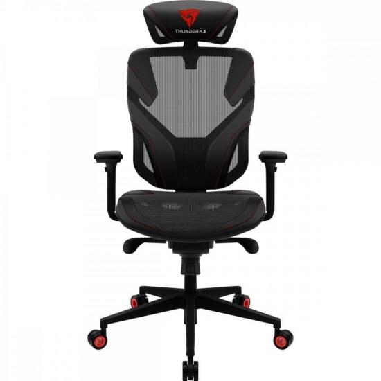 Cadeira Ergonomica Yama5 Preto/Vermelho THUNDERX3