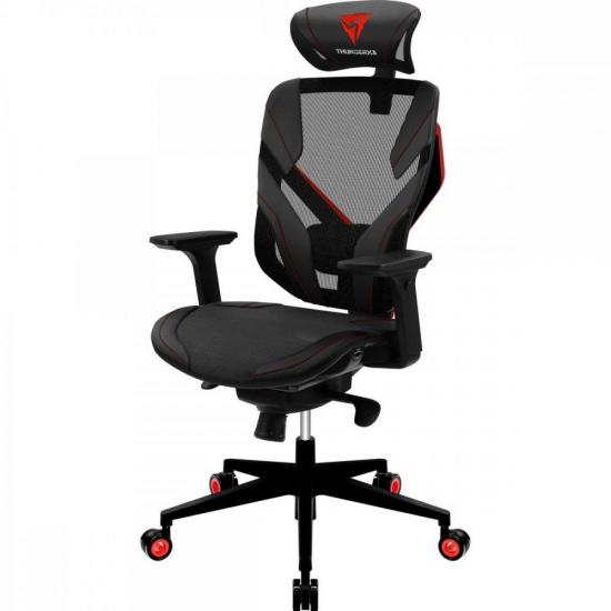 Cadeira Ergonomica Yama5 Preto/Vermelho THUNDERX3